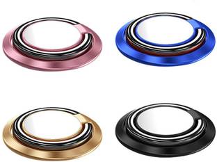 befunky Magnet Mobile Finger Ring Holder [360° Rotation] for All Smartphones & Tablets (4 pcs) Mix Mobile Holder