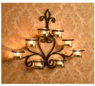 ZINCOPP 8 Cup Iron 8 - Cup Tealight Holder