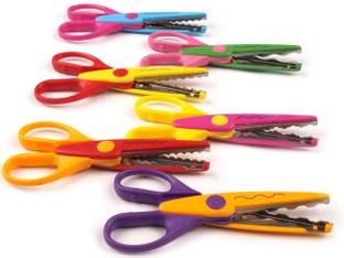 Arham Zig Zag Scissor For Art And Craft, And Other Craft Activites (Set Of 6) Scissors