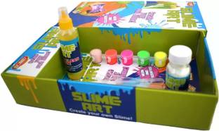 Kidzoo Slime Art - Create Your Own Slime - Slime Making Kit For Girls & Boys