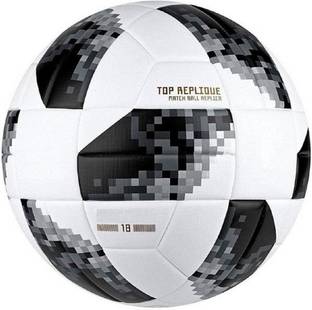 FOX Russia Cup 2018 White/Black Football - Size: 5
