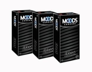 MOODS Ribbed (Concealed/Confidential Packaging) Condom