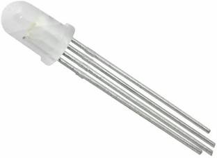 kingsbuy 5 mm Common Anode 4 Pin Tri Color Diffused Light Lamp LED Diode Rgb Light Electronic Hobby Kit