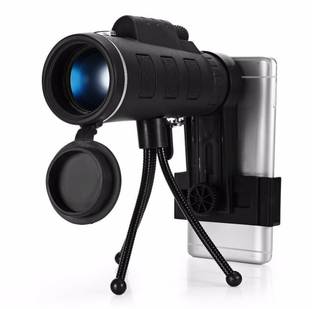 TECHGEAR Panda Lens 40X60 Zoom Smartphone Monocular Telescope Camera with Compass Tripod Mobile Phone Lens