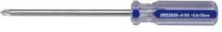 Crossman 46-546 Screwdriver- Line Color (Phillipes) 4.0mm x 150mm L (6") Standard Screwdriver