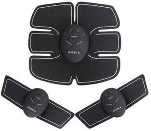MAHI ENTERPRISE Abs Stimulator Mobile-Gym EMS Muscle Simulator Fat Burner Slimming (Smart Fitness Abs Maker) Massager (Black) Massager