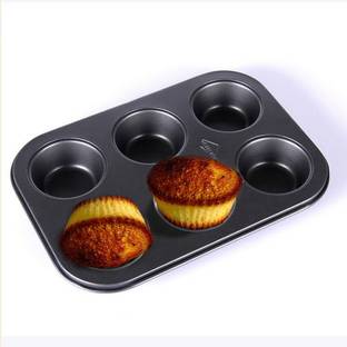 Yutiriti Aluminium Cupcake/Muffin Mould 6