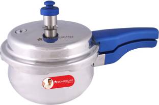 WONDERCHEF Nigella Handi Blue 3.5 L Induction Bottom Pressure Cooker