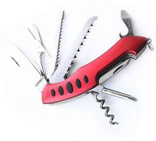 तुही New Stylish Multitool 13 फंक्शन मल्टी यूटिलिटी स्विस चाकू