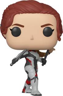 Funko Avengers End Game (Infinity War 2) - Black Widow in Team Suit Pop Bobblehead Figure