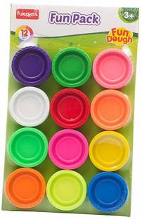 FUNSKOOL Fundough Fun Pack, Multi Colour