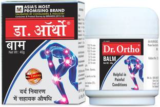 Dr. Ortho Balm 40gm, 100% Ayurvedic Balm