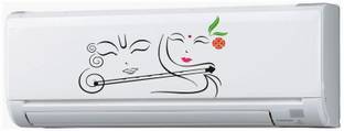 Decals Sticker 1225 cm Air Conditioner Sticker Ac Sticker AC Sticker and Wall Sticker Self Adhesive Sticker