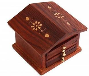 Amaze Shoppee Square Reversible Wood Coaster Set