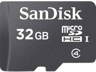 SanDisk SDSQBNN-032G-G031N SanDisk 32 Gb Memory Card 32 GB MicroSD Card Class 4 90  Memory Card Compatible with Mobile