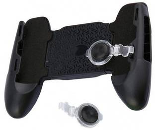 CASADOMANI JL-01 High Quality || PUBG Mobile Phone || 3 in1 Gamepa design || Game handle + mobile phone bracket + handset joystick || L1 R1 Analog || Fire Shooter Buttons || Trigger Handle || Joystick Grip Extended Handle || Game Controller || Ultra-Portable || Light weight || Five-Angle Gamepad || for All iOS Android Smartphone  Gaming Accessory Kit