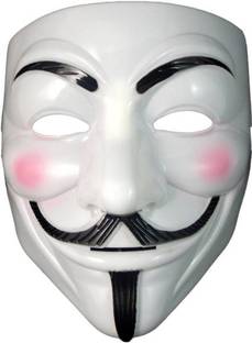 Lolprint V for Vendetta Mask Comic Face Anonymous Guy Fawkes Party Mask