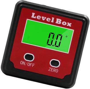 eassycart 4x90° Digital Level Box Inclinometer Angle Gauge Non-magnetic Inclinometer Level