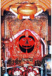 Poster N frame Salasar Balaji Hanuman UV Textured Decorative Art Print Premium Quality Wall Poster un framed (Rolled) Paper Print
