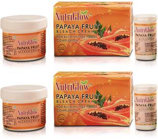 NutriGlow Combo (Set of 2) Papaya Fruit Bleach Fairness Cr??e