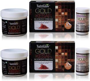 NutriGlow Combo (Set of 2) Gold Kesar Bleach Fairness Cr??e
