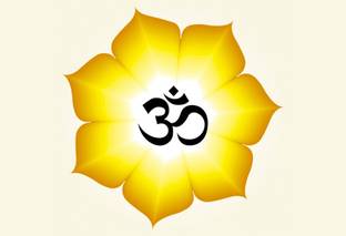 Om Poster POSTER LARGE Print on 36x24 INCHES Fine Art Print