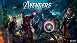 Wall Poster a wallpaper avengers Wall Poster Print on Art Paper 13x19 Inches Paper Print