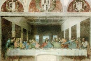 Poster Last Supper by Leonardo da Vinci Poster POSTER LARGE Print on 36x24 INCHES Fine Art Print