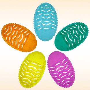JETVIEW URINAL SCREEN MAT Lemon - 10 PCS SET (EXCITING NEW FRAGRANCES which LAST for 30 DAYS)(Lemon,Purple,Green Apple,Strawberry,White Honey) Regular Rim Block