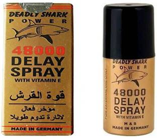 Aayatouch Deadly Shark 48000 Delay Spray For Men Body Spray Deodorant Spray  -  For Men