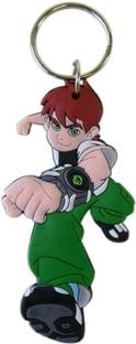 seasons BEN 10 PVC two-side keychain keyring Force ULTIMATE OMNITRIX Watch ben10 Key Chain