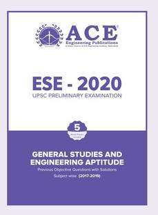 ESE-2020 General Studies and Engineering Aptitude Previous Objective Questions with Solutions, Subject wise (2017-2019)