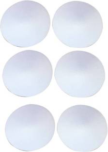 BOLDNYOUNG Women's Cotton Cup Bra Pads (Pack of 3 , One Pair) Cotton Cup Bra Pads