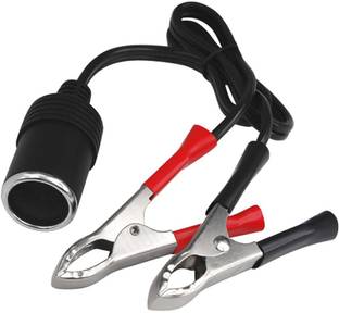 amiciAuto Socket to Battery Connection Clips Car Cigarette Lighter