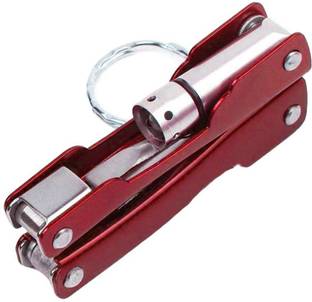 Flipkart SmartBuy Red Multi Utility 9 in 1 Key Chain