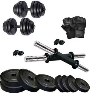 FITZON K-PVC-DM- 20KG COMBO6 Dumbbells Adjustable Dumbbell