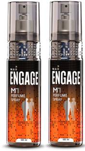 Engage M1 Perfume Spray For Men 120ml Each (Pack of 2) Perfume  -  240 ml