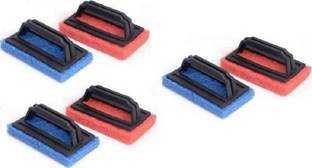 Trebbo  6 Pcs Floor & Tile Cleaning Brush Scrub Pad, Scrub Sponge  (Medium, Pack of 6) Scrub Pad