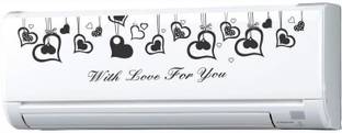 Decals Sticker 1225 cm Air Conditioner Sticker fridge Sticker Ac Stickers AC Sticker and Wall Sticker Self Adhesive Sticker