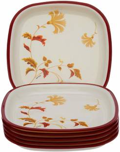 NAYASA Dlx M.F. Square Quarter Plate