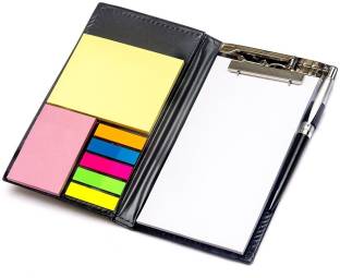 R H lifestyle sticky note memo pad 50 Sheets memo pad in diary style, 6 Colors