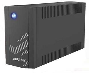 zebion 600 VA 240 V Offline/Standby Tower Model UPS with Overload Protection 3 Outlet Plugs