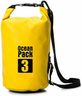 Breewell Ocean Pack Waterproof Dry Bag 3 Litres - Multi Color Waterproof Multipurpose Bag
