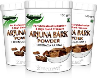 Rawmest 100% Natural Arjuna Powder (Terminalia arjuna ) Healthy Heart, NO Preservative added