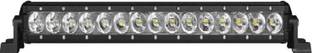 PRTEK Single Row Off Road Led Light Bar Spot Flood Beam Cree LEDs 12V Bar Light for SUV 4WD ATV Jee Car Fancy Lights