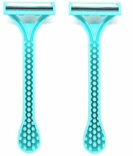 JOTKAPARKASH Women Body Razor & Manual Shaving Razor Blades (2 Pieces) Disposable Razor, Women