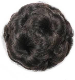D-DIVINE Brown Clip Hair Bun