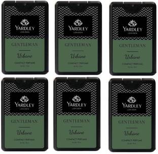 Yardley London Gentleman Urbane Compact Perfume -18ml Each (Pack of 6) Perfume  -  108 ml