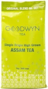 Goodwyn Pure and Premium Assam Tea, 500 Grams, Makes 250 Cups Black Tea Pouch