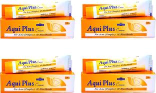 HAPDCO AQUIPLUS CREAM-FOR ACNE & PIMPLES(PACK OF 4)